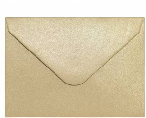 Koperta 70x100 Pearl złota 10 szt