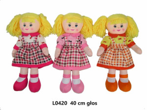 Lalka z głosem 40cm MIX