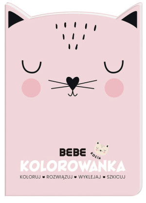 Kocia kolorowanka BEBE
