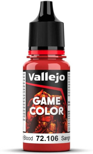Vallejo: 72.106 - Game Color - Scarlet Blood (18 ml)
