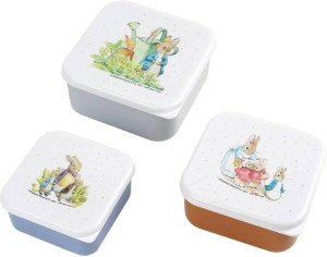 Lunch box 3szt Królik PIotruś