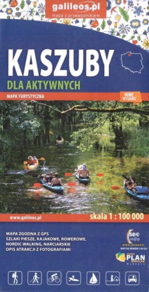 Mapa dla aktywnych. Kaszuby 1:100 000 w.2020