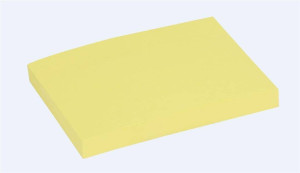 Notes samoprzylepny 75 x 100 mm. Żółty