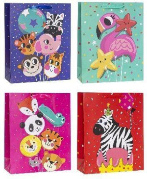 Torebka ozdobna 26x32x10cm dziecięce mix ROZETTE