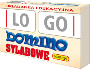 Domino sylabowe. Logo. Układana edukacyjna