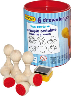 Drewniane stemple ozdobne. 6 sztuk