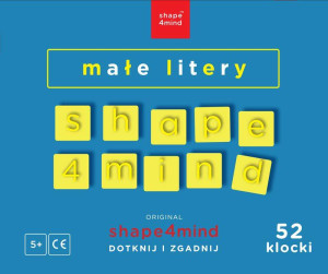 Małe litery. Shape4mind