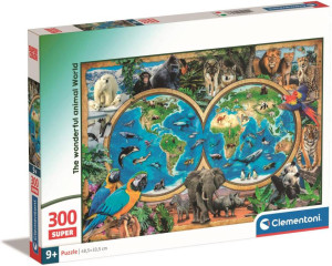 Puzzle 300 Super The wonderful Animal World