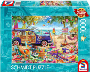 Puzzle PQ 1000 Wakacje nad morzem G3