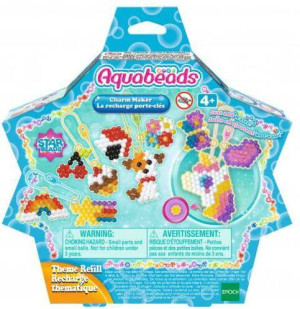 Koraliki. Gwiazdki czarujące zawieszki. Zestaw uzupełniający. AQUABEADS