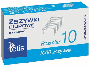 Zszywki biurowe, 1000 sztuk