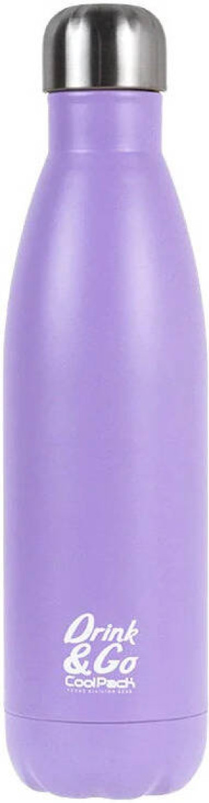 Bidon termiczny metalowy Coolpack Pastel fiolet