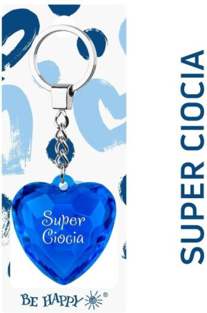 Brelok serce super ciocia