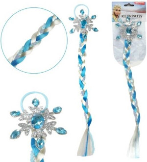 OZDOBA DO WLOSOW WARKOCZ NA GUMCE ICE PRINCESS24