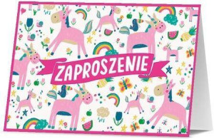 Zaproszenie Urodziny (10szt)
