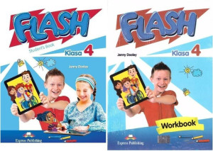 Pakiet: Flash. Klasa 4. Student's Book. Podręcznik / Workbook. Zeszyt ćwiczeń