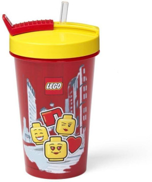 LEGO(R) kubek ze słomką Iconic Girl