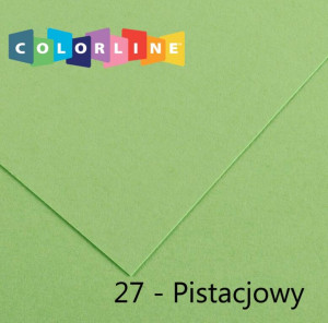 Karton ozdobny 50x65cm pistacjowy