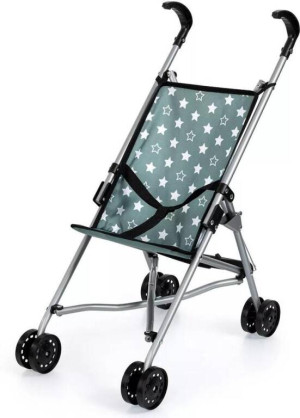 Wózek spacerówka dla lalek zielony Buggy