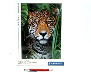 Puzzle 500 HQ. Jaguar in the Jungle. 35127