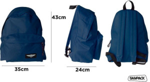 Plecak Sampack granatowy
