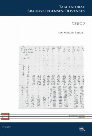 C XXV. Tabulaturae Braunsbergenses-Olivenses. Część 3
