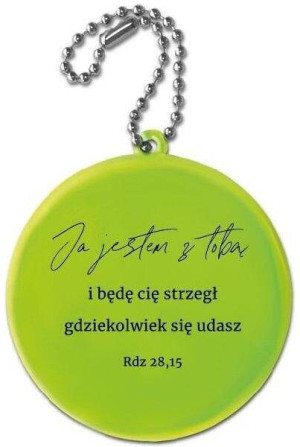 Zawieszka odblaskowa. Ja jestem z Tobą