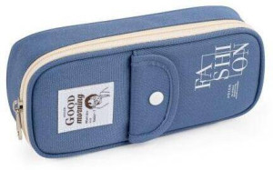 Piórnik etui Good niebieski