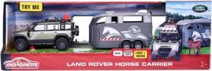 Majorette Land Rover zestaw dżokeja 25cm
