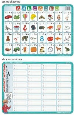 Podkładka edukacyjna 01 - Abecadło