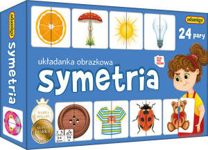 Układanka obrazkowa. Symetria