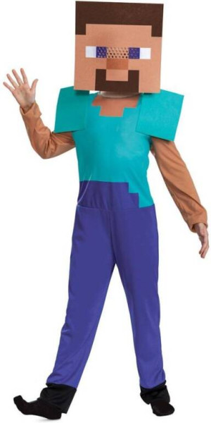 Strój dziecięcy. Minecraft Steve. Rozmiar S
