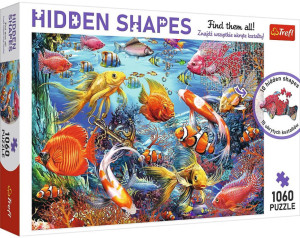 Puzzle 1060. Hidden Shapes. Podwodne życie