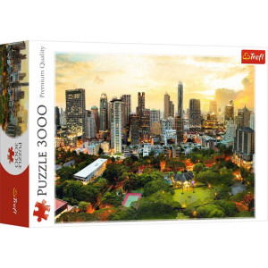 Puzzle 3000. Zachód Słońca w Bangkoku
