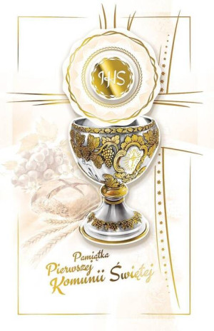 Kartka okolicznościowa. Komunia. KP05