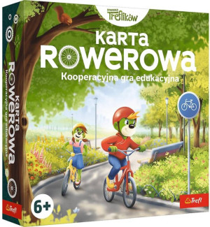 Karta rowerowa Kooperacyjna gra edukacyjna Trefl