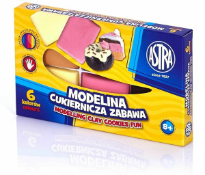 Modelina cukiernicza zabawa. 6 kolorów