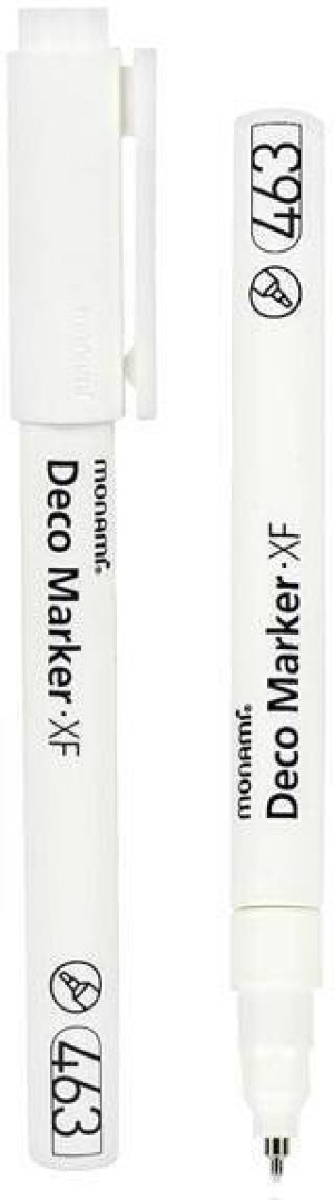 Marker akrylowy Deco 463 XF biały MONAMI