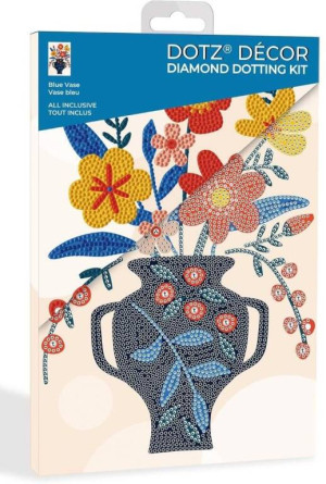 Diamond Dotz - Adults Blue Vase