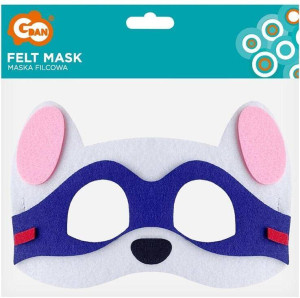 Maska filcowa psia brygada superbohater 18x12cm