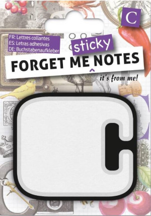 Notes. Kartki samoprzylepne litera C