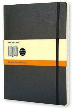Notes w linię. Classic XL Czarny