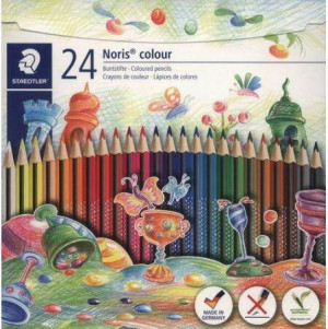 Kredki trójkątne 24 kolory