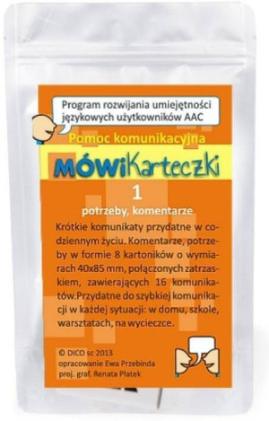 MÓWiKarteczki 1 - potrzeby, komentarze