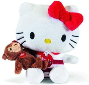 Maskotka Hello Kitty z Misiem XS TRUDI