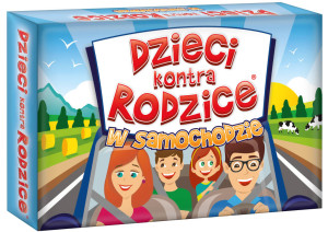 Dzieci kontra rodzice w samochodzie. Gra podróżna
