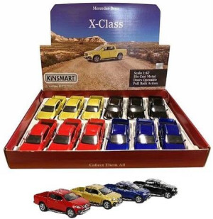 AUTO OSOB MET P/B 12CM MERCEDES X-CLASS MIX4