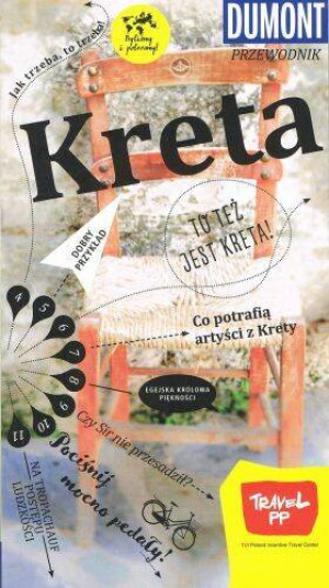Kreta. Przewodnik z dużą mapą wyspy. Dumont