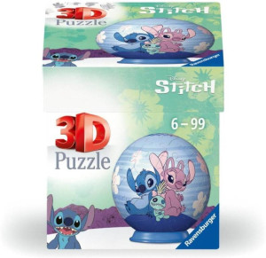 Puzzle 3D Kula. Stitch 3