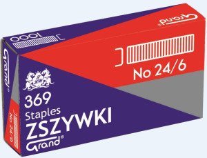 Zszywki 24/6 (1000szt*10)
